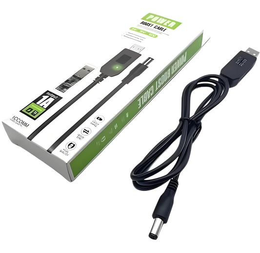 Cable Router convertidor USB a 5V a 12V